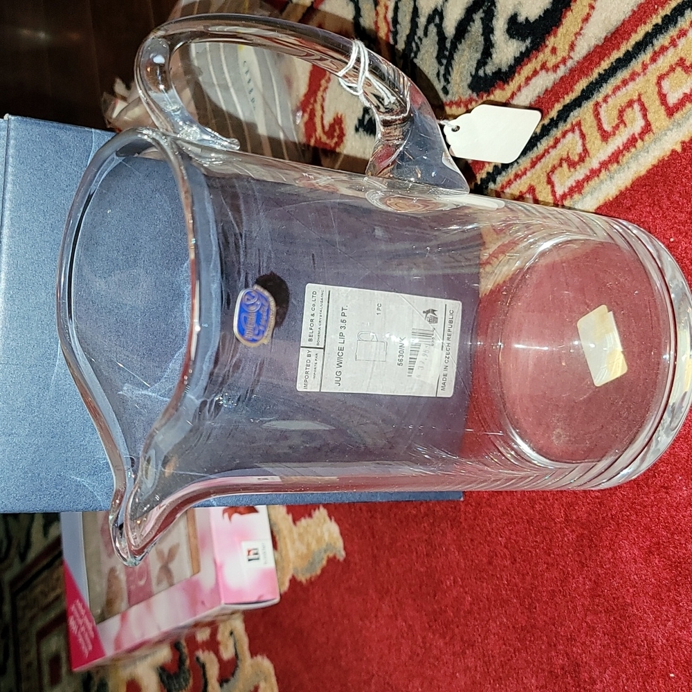 Bohemian Glass Jug